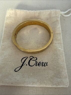 J. Crew Thin Hinged Bangle bracelet